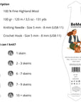 BeMe Black - THE WOOLCATCHER