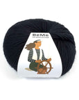 BEME BLACK - THE WOOLCATCHER. 100% Peruvian wool Yarn for hand knitting