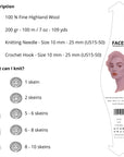 Faces Orchid Tint - THE WOOLCATCHER