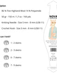 NOVA Blush - THE WOOLCATCHER