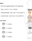 NOVA Lavanda - THE WOOLCATCHER