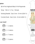 NOVA Silver Gray - THE WOOLCATCHER