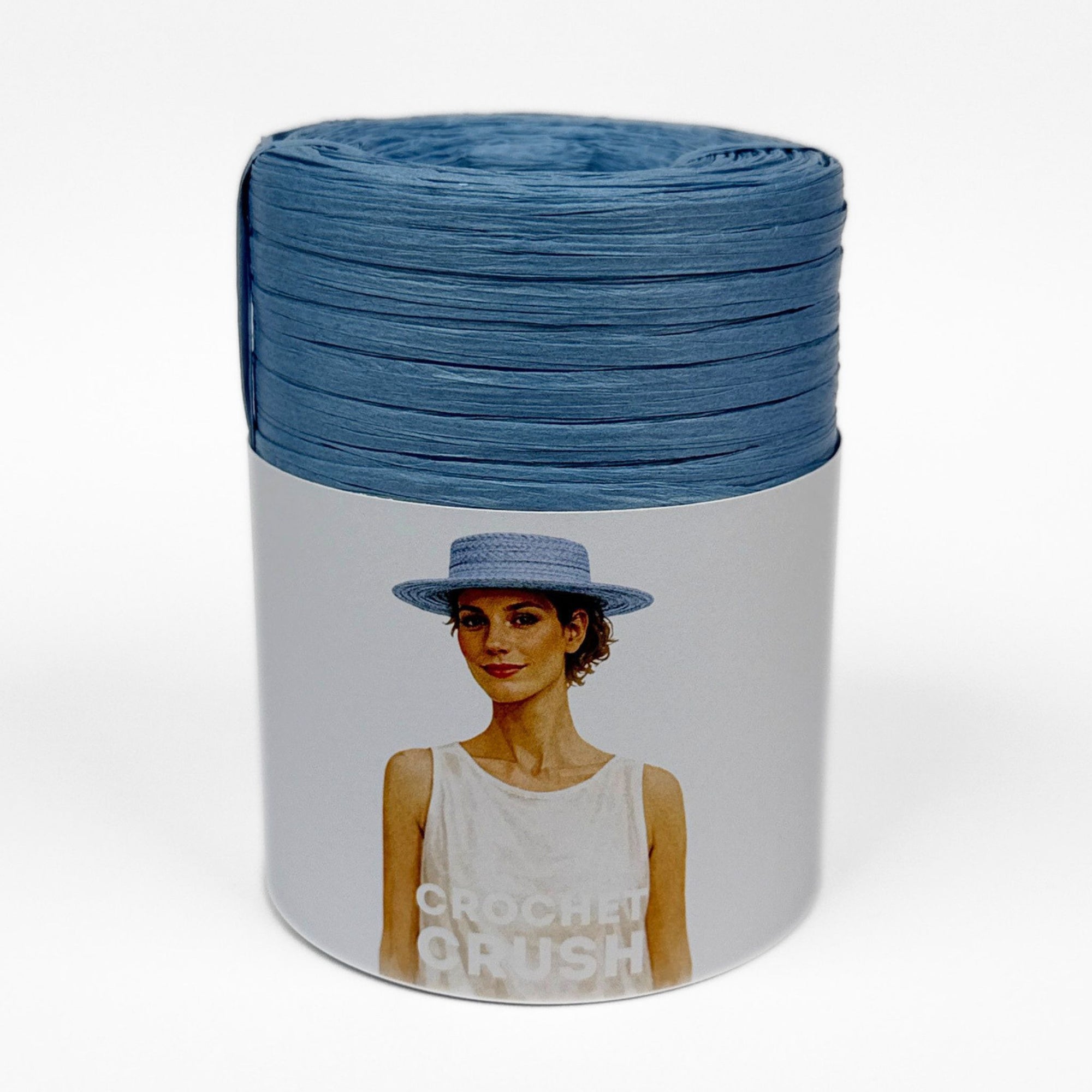 Raffia CROCHET CRUSH BLUE LAGOON 100 g 250 m
