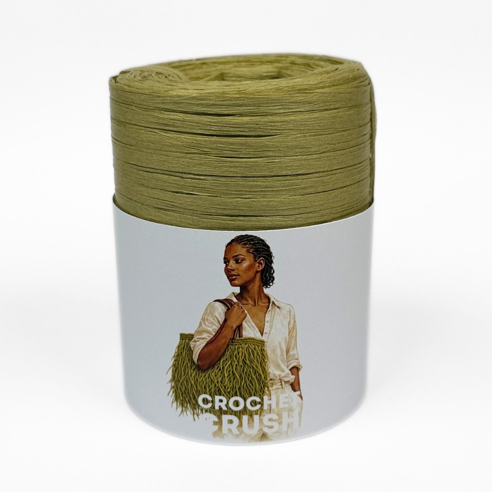 Raffia CROCHET CRUSH DRY LEAF 100 g 250 m