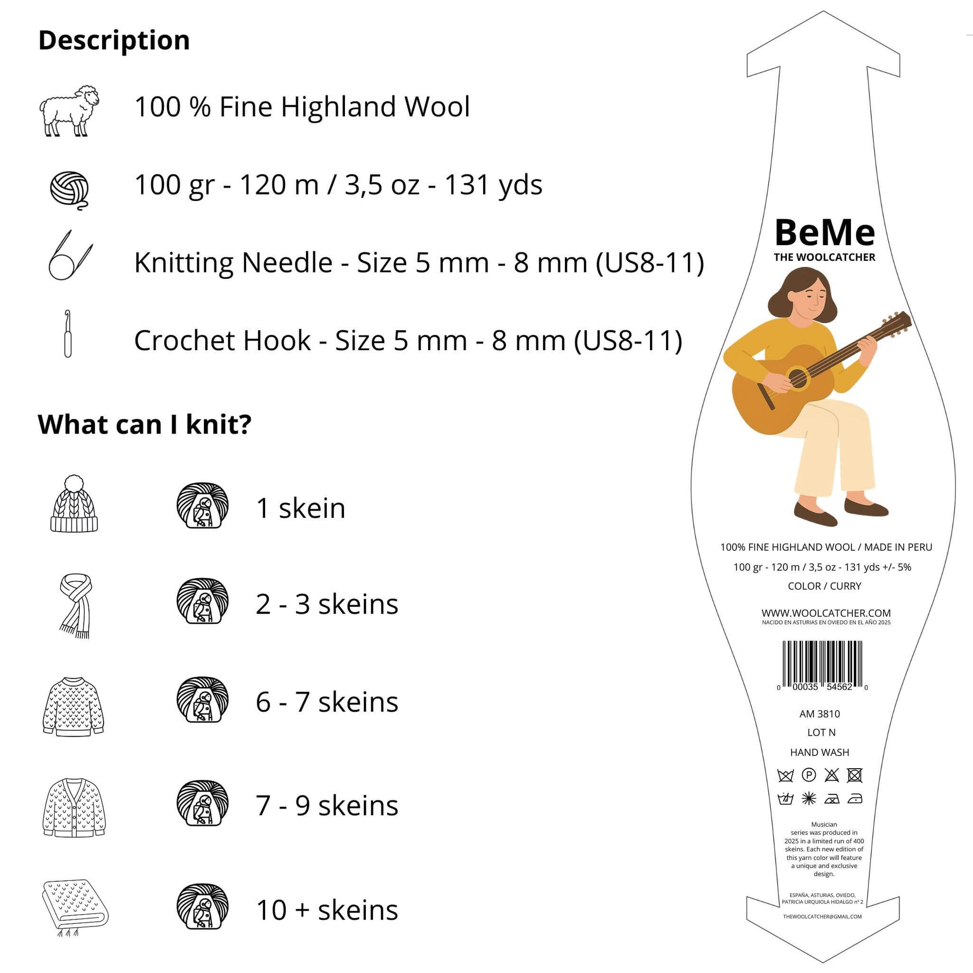 BeMe Curry - THE WOOLCATCHER