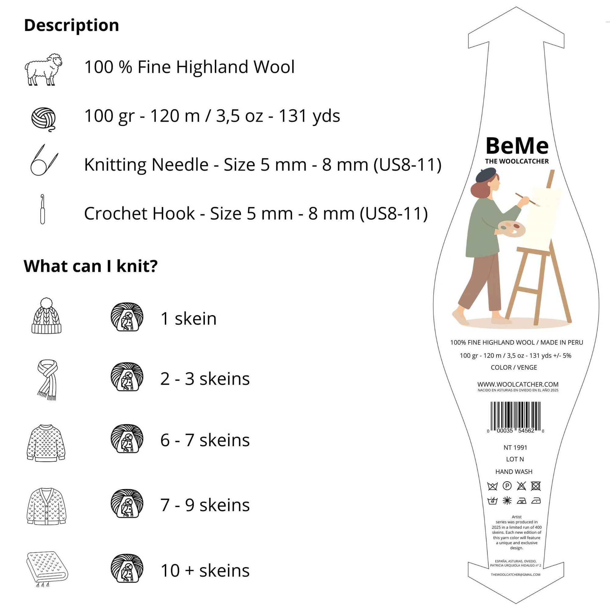 BeMe Venge - THE WOOLCATCHER