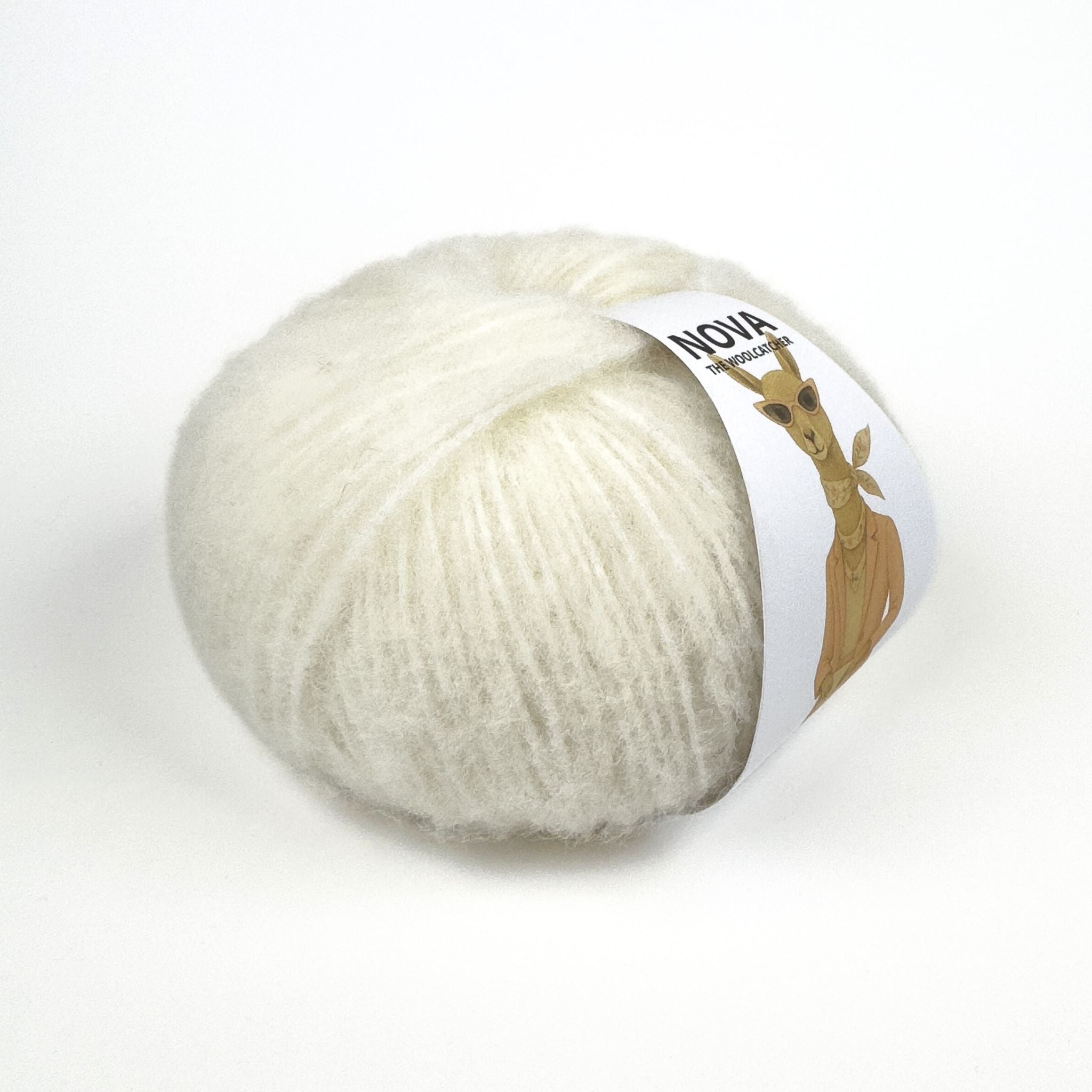 NOVA Ivory – 86% Peruvian Highland wool, 50 g / 150 m | The