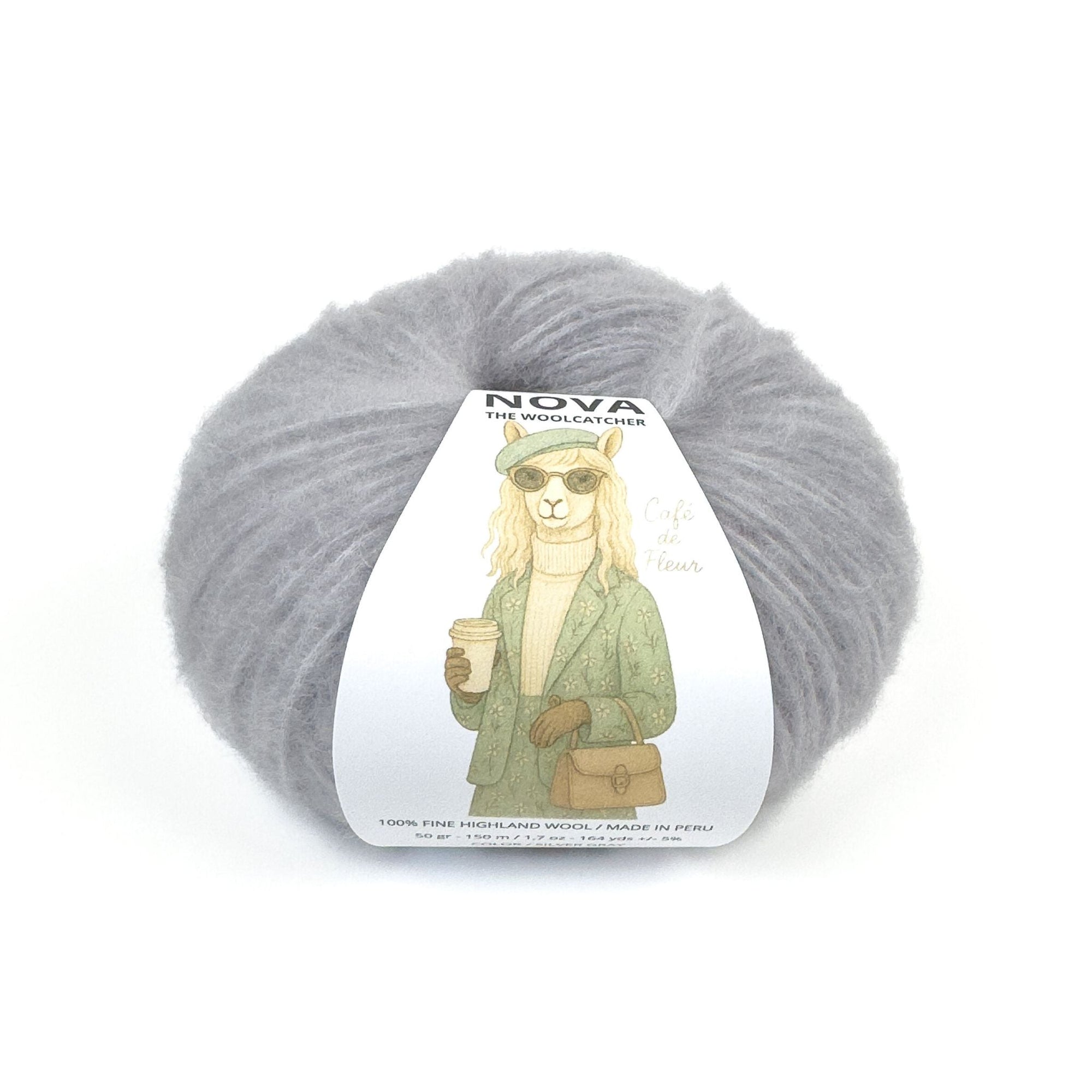 NOVA Silver Gray - THE WOOLCATCHER