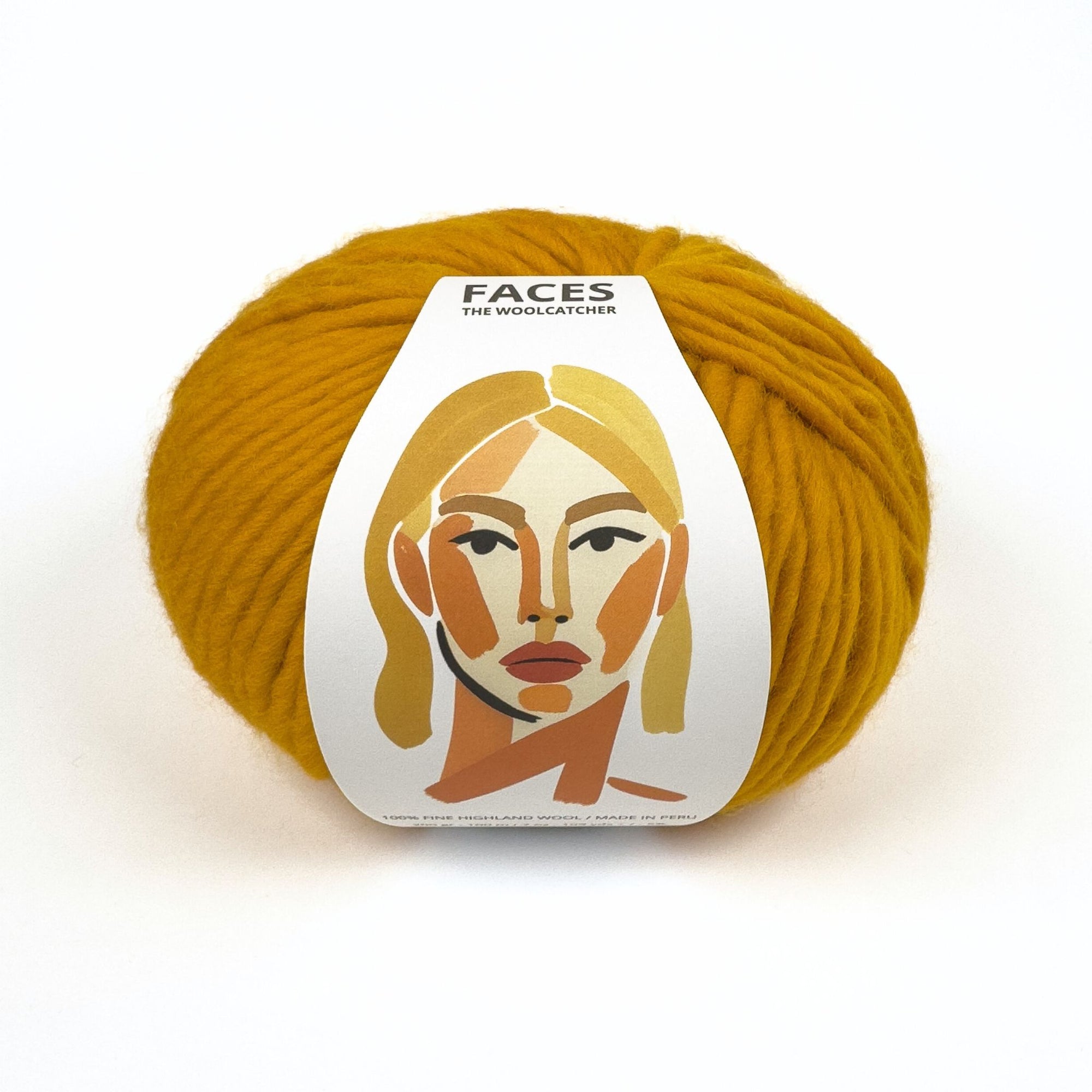 Thick yarn. Peruvian wool. The Woolcatcher